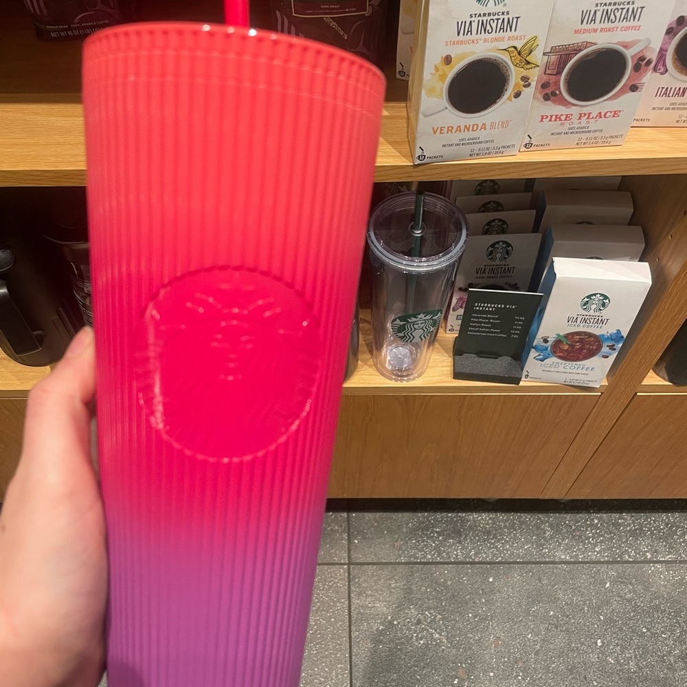 Starbucks Pink Ombre Tumbler